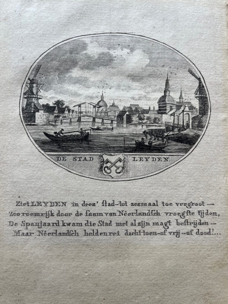 Brouwer Leiden engraving 1799