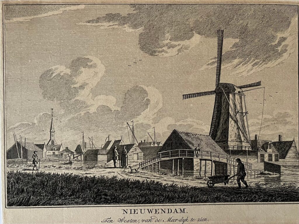 Nieuwendam Antique Engraving