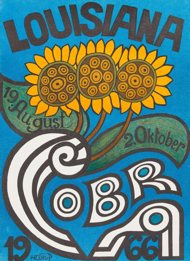 Henry Heerup lithograph - Heerup Cobra