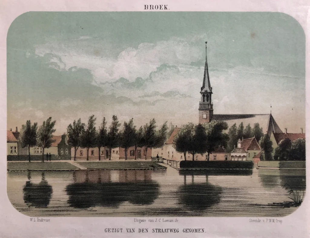 Broek in Waterland Lithograph - Broek in Waterland antiquariaat devries and devries