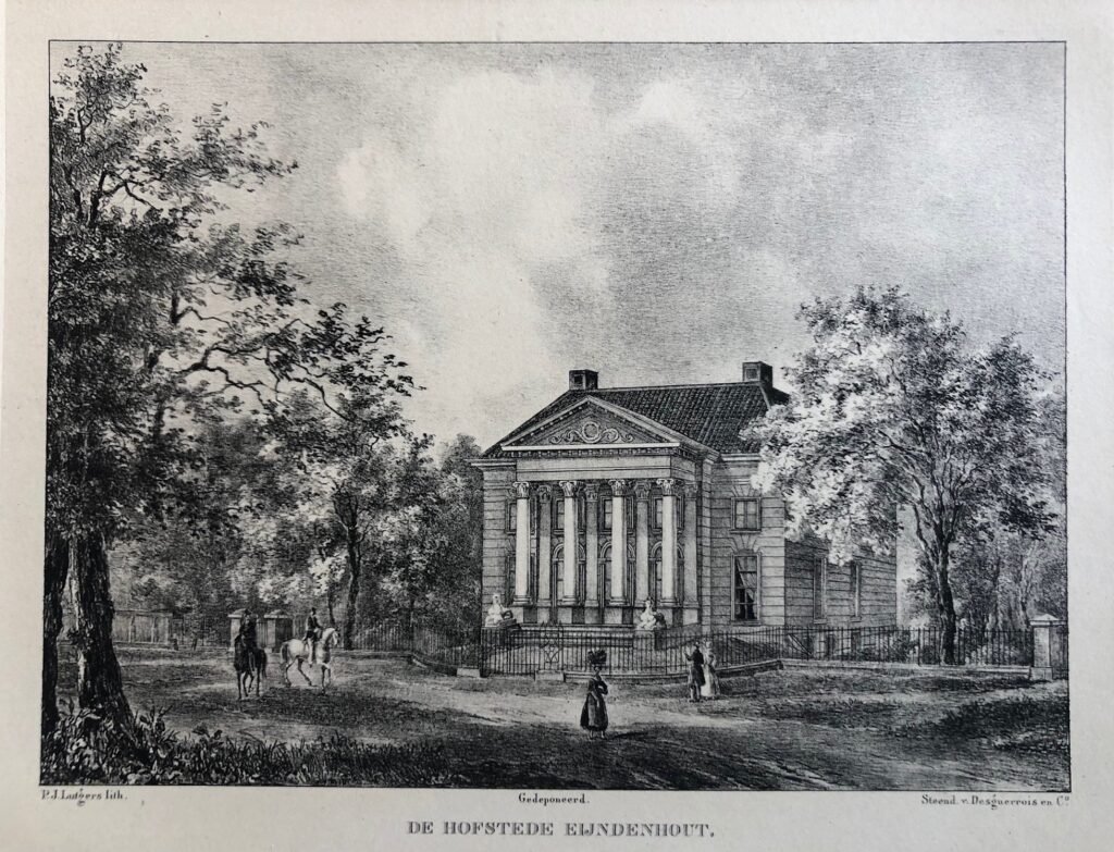 Haarlem Eindenhout Lithograph - Haarlem Eindenhout antiquariaat devries and devries
