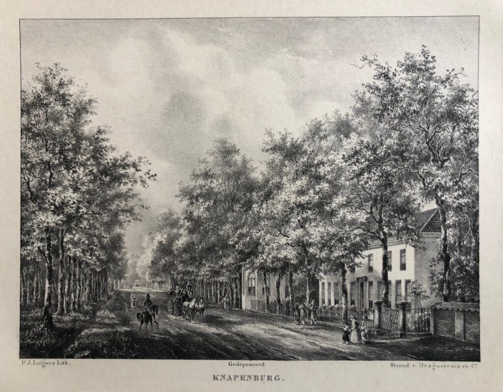 Heemstede Knapenburg Lithograph - Heemstede Knapenburg antiquariaat devries and devries