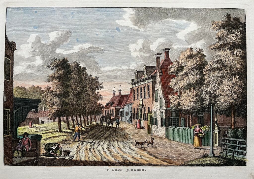 Jorwerd Antique Engraving - Jorwerd antiquariaat devries and devries